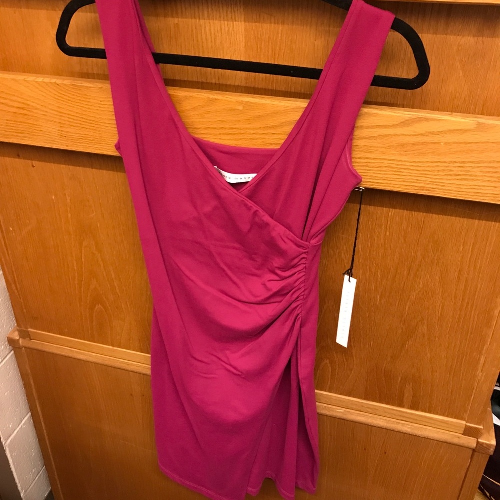 NTW Susana Monaco Bombshell pink dress